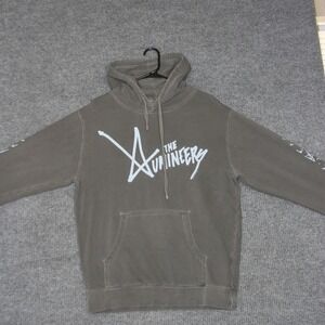 Independent Trading Co Mens Size M Gray THE LUMINEERS Graphic Hoodie Sweatshirt